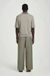Штани чоловічі COS wide-leg cotton-twill trousers 1282015002 Eur 46 Бежево-коричневий - зображення 4