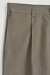 Штани чоловічі COS wide-leg cotton-twill trousers 1282015002 Eur 46 Бежево-коричневий - зображення 8