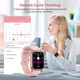Смарт-часы женские Lige V31 Pink Silicon (разговор, пульсоксиметр, фонарик) - изображение 4