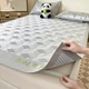 Килимок для ліжка Yalu Carbon Fiber Ice Silk, літній килимок-сендвіч Ice Silk, охолоджувальний килимок, комплект з двох предметів для однієї особи, 120*200 см, сірий - зображення 4