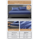 Покрывало для кровати Mercury Home Textile из хлопка, плотность 100 нитей, длинноволокнистый хлопковый сатин, наматрасник, 1,5х2 м - изображение 4