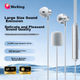 Quanmin K Ge Tencent Music Co-Branded Computer Sound Card Speaker Wired Control K-Singing Headset Microphone with Ear Return Scoreing Live Streaming Singing Recording Kpods SE White - изображение 4