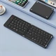 Клавиатура складная HB 028 Bluetooth портативная беспроводная для планшета ноутбука и смартфона - изображение 1