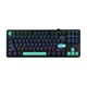 Беспроводная механическая клавиатура AULA F87 PRO Black, Graywood V3 Switch, 80%, RGB Подсветка (2.4G/Bluetooth/USB) - изображение 2