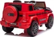 Дитячий електромобіль MERCEDES G63 12 V червоний з пультом керування Diego - зображення 4