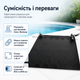Солнечный нагреватель для бассейна Intex Solar Heating Mat 120×120 см черный ПВХ-коврик для подогрева воды от фильтр-насоса Ø32/Ø3 - изображение 2