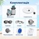 Песочный фильтр-насос Bestway Flowclear 5678 л/ч 230W для бассейнов 1100–42300 л с загрузкой песка 9 кг, подключением Ø38 мм - изображение 5