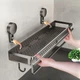 Многофункциональная полка металлическая 50×12×4 см для организации хранения вещей дома и кухни - изображение 3
