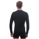 Термоблузка Sensor Merino DF LS черная 15100021 смесь мерино XXL - изображение 5