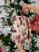 Рюкзак гобеленовый Новогодний 25x37x6 см 59% полиэстер Серебряный люрекс - изображение 5