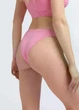 Трусы бразилиана женские бесшовные Giulia BRASILIAN BRIEFS COLOR S/M Pink-rosa, микрофибра, низкая посадка, розовые - изображение 2