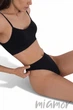 Трусики-бразилиана бесшовные InSecret Brasiliana Basic BLACK L/XL Черные - изображение 2