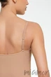 Майка жіноча безшовна з легкою корекцією Giulia CAMI SHAPEWEAR L/XL Бежевий - зображення 4