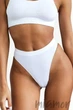 Трусики-стринг бесшовные InSecret String Basic WHITE S/M Белые - изображение 1