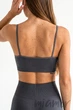 Топ безшовний на тонких бретелях InSecret Bra Comfort POPPY SEED L/XL Темно-сірий - зображення 2