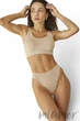 Трусики-бразиліана безшовні InSecret Brasiliana Basic NUDE L/XL Тілесні - зображення 4