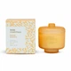 Свеча в стеклянном подсвечнике Kaktus Bliss Essentials Orange blossom 230гр - изображение 2