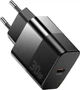 Сетевое зарядное устройство ESSAGER 30W QC/PD USB-C + USB-C-C 60W Cable Black (E30JSB1-SYTT1-T) - изображение 4