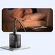 Сетевое зарядное устройство ESSAGER 30W QC/PD USB-C + USB-C-C 60W Cable Black (E30JSB1-SYTT1-T) - изображение 7