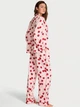 Піжама (сорочка + штани) Victoria's Secret Signature Satin Long Pajama Set ХS Regular Рожевий (27178576) - зображення 2