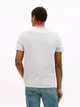 Футболка хлопковая длинная мужская Tommy Hilfiger 78JA560-P8F(Light Grey Heather) 2XL Серая (197232614782) - зображення 2
