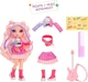 Лялька Rainbow High Jr High Rock Band - Bella, Pink 9” Fashion Doll with Guitar, Белла Пінк рожева 565659-EUC - зображення 3