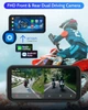 Мотонавигатор LEROAADZ CarPlay Android Auto 6.26" IPS IP67 с двумя камерами - изображение 3