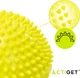 Полусферы массажные балансировочные Actiget Balance Pad 2 шт 16 см массажер для ног стоп Желтые (ACT0118) - изображение 7