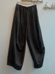 Жіночі штани-банани oversize на резинці KAPTSOVA MKKS060234 - 42/44, Шоколад - зображення 1