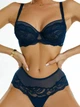 Комплект белья: бюстгальтер и трусики 9410 Balaloum синий 80C/L - изображение 8