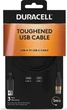 Кабель Duracell USB-A USB-C 3A 1 м Black (DRU5011A) - зображення 1