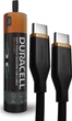 Кабель Duracell USB-C USB-C 100W 2 м Black (DRU8020A) - зображення 1