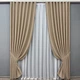 Комплект готовых штор VR-Textil Bagema Rvs № 2075ш Песочный 200х290 см 2 шт (32-452) - изображение 2
