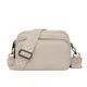 Стильна жіноча сумка cross-body з натуральної шкіри Wide-770 біла - изображение 1