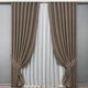 Комплект готовых штор VR-Textil Bagema Rvs № 2069ш Капучино 150х290 см 2 шт (33-1266) - изображение 2