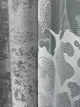 Комплект штор VR-Textil Жаккард Мрамор 100х270 2шт и Тюль 400х270 1668ш-1529т Серый с белым 71-183/2 - изображение 5