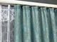 Комплект штор VR-Textil Жаккард Мармур 100х270 2шт и Тюль 300х270 1292ш-1529т Бирюзовый с белым 71-185/1 - изображение 8