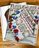 Набір скатертина бавовняна "Сірий мак" 1.1м х 1.5м + 4 рушника - изображение 4