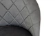 Стул для кухни и гостиной Грейс Аура 440х890х400 чёрный/велюр тёмно серый (GAА0063062) - изображение 8