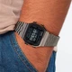 Годинник Casio Vintage Iconic A168WEGG-1BEF., Silver. Матеріал - Полімер - зображення 4