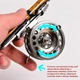 Инерционная катушка с флажком LEO fishing BLD-60 для удочки и бокового кивка (60мм) - изображение 7