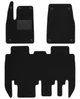Двошарові килимки Sotra Classic 7mm Black для Tesla Model X (mkI)(5 місць) 2021→ (ST 10053-CL-Black) - изображение 1