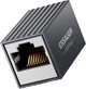 Соединитель витой пары ESSAGER Gigabit RJ45 Coupler Black (EZJRJK-XT0G-P) - изображение 4