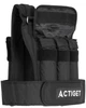 Жилет-утяжелитель для тренировок Actiget 20 кг со сменным весом Black (ACT0124) - изображение 6