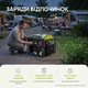 Генератор інверторний бензиновий 8000Вт максимальної / 7500 Вт номінальної, Система VTS, Еко-Режим, Електричний Запуск, Колеса для переміщення KSB 80iE-1/3 - изображение 3