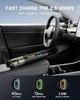 Мощный аккумуляторный автомобильный пылесос Fanttik Slim V8 Apex 19000 Па, 45 AW, 4-в-1, беспроводной, мини-насос, Type-C, черный - изображение 8