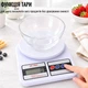Кухонные весы Kitchen scale до 10 кг с точностью 1 г бытовые цифровые весы для взвешивания продуктов - изображение 11