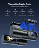 Автомобільна відеокамера Avylet Dash Cam – фронт + зад / 4K / Wi-Fi - зображення 2