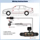 Автомобильный видеорегистратор 4 Channel Dash Cam 1080P + 3 камеры, ночное видение, IPS дисплей 3.16” - изображение 2