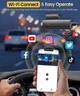 Відеореєстратор EUKI X10 WiFi Full HD 1080P, 170° кут, нічне бачення, G-сенсор, парковка 24/7 - зображення 3